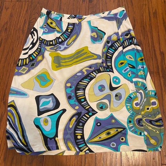 Emilio pucci skirt sz 10 - Picture 1 of 13